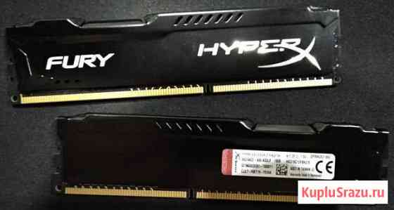 Kingston HyperX Fury DDR3 1600 2x4 GB Волгоград