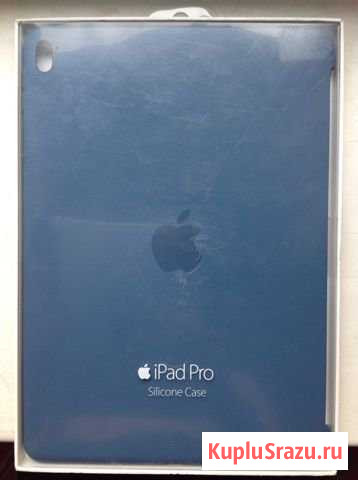 Новый iPad Pro Silicon Case синий Чита - изображение 1