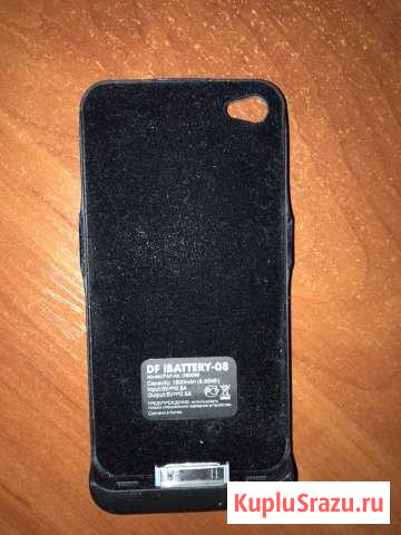 Чехол-аккумулятор для iPhone 4, 4s Новочебоксарск - изображение 1