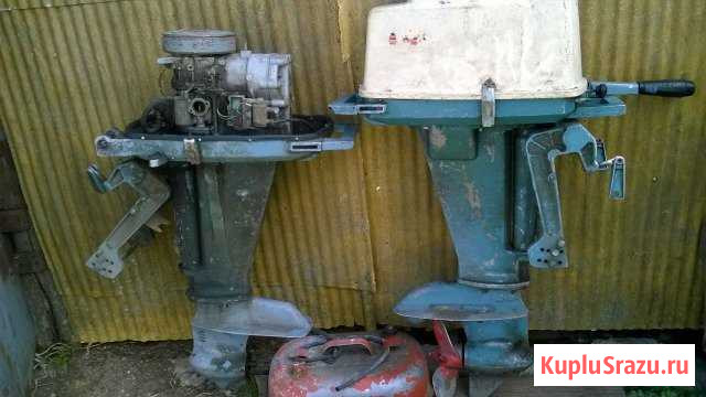Продается лодочный мотор Вихрь, второй на запчасти Лотошино - изображение 1