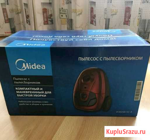 Пылесос midea VCB35B15C-A Киров - изображение 1