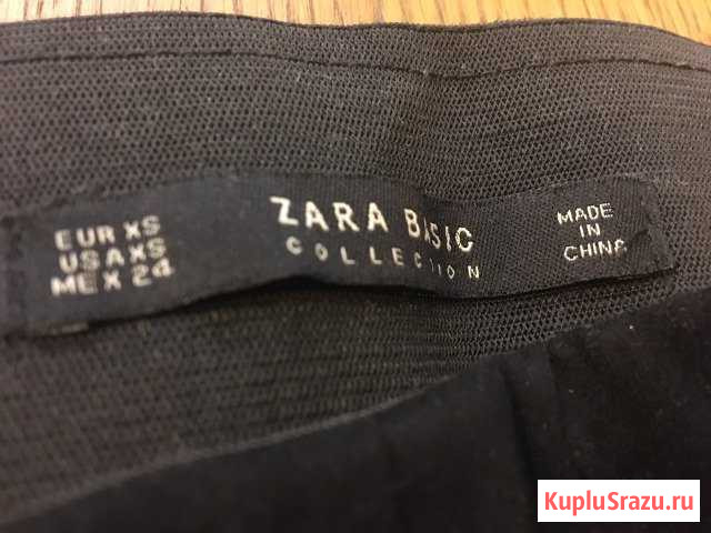 Брюки zara под замшу Омск - изображение 1