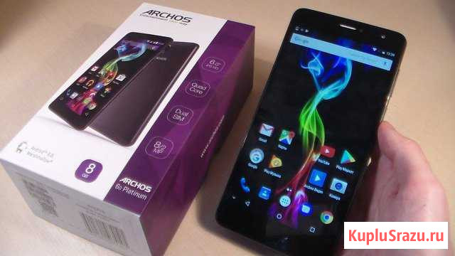 Смартфон archos 60 Platinum 6 дюймов дисплей Москва - изображение 1