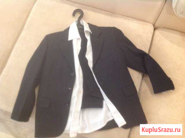 Продам костюм первоклассника Двойка 120-128 Томск - изображение 1