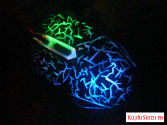 Новая красивая светящаяся игровая мышь Клин - изображение 1