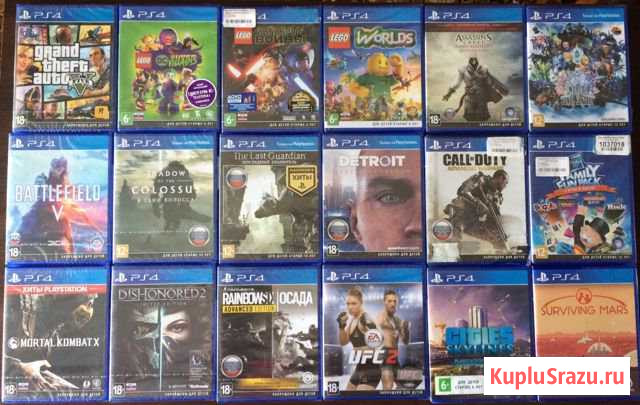 41 диск для PS4 (Новые, запечатанные ) Кондрово - изображение 1