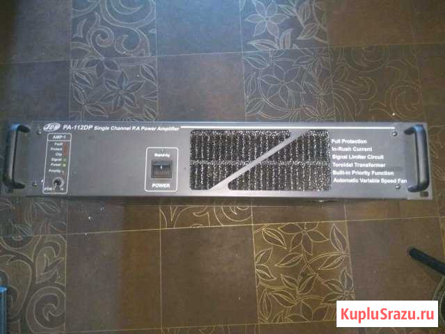 Усилитель jdm PA-112DP Йошкар-Ола - изображение 1