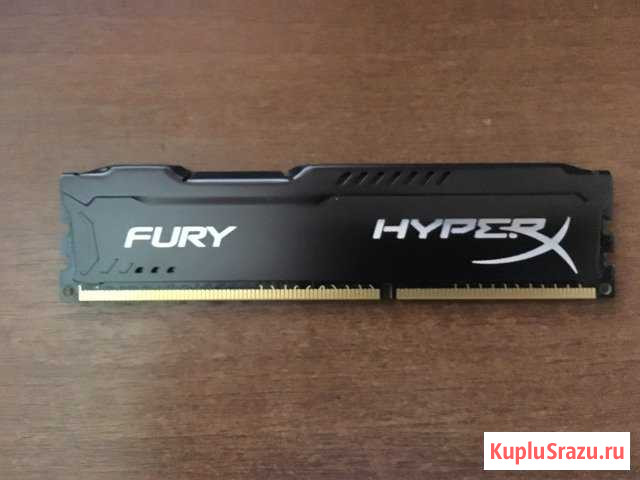 DDR3 Kingston HyperX Fury Black 4 GB 1333 MHz Балашиха - изображение 1