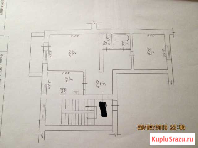 2-к квартира, 51.2 кв.м., 2/5 эт. Павловск - изображение 1