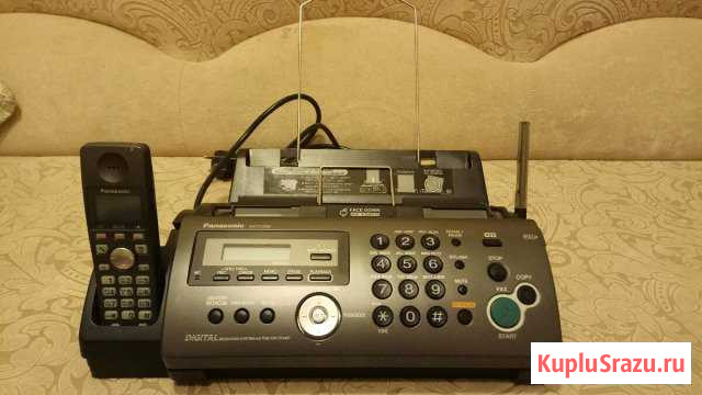 Телефон/Факс Panasonic KX-FC228RU (радиотрубка) Сыктывкар - изображение 1