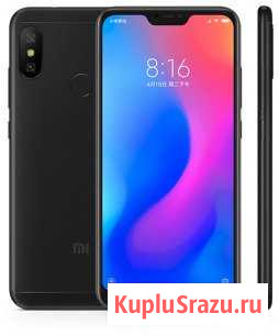 Смартфон Xiaomi Redmi 6 Pro 4/64Gb Черный Санкт-Петербург - изображение 1