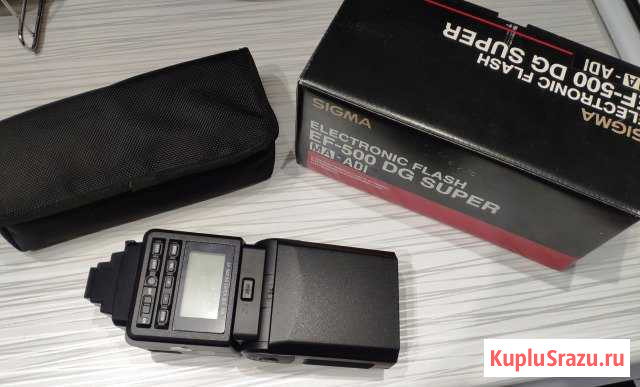 Вспышка sigma EF-500 DG super MA-ADI Камешково - изображение 1