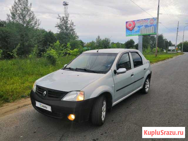 Renault Logan 1.6 МТ, 2008, седан Медведево - изображение 1