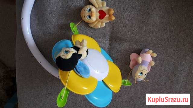 Музыкальный мобиль baby clementoni колыбельная кар Орехово-Зуево - изображение 1