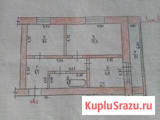 2-к квартира, 42 кв.м., 2/2 эт. Измалково - изображение 1