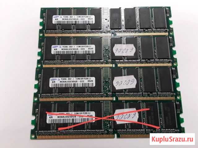 Память DDR1 256/512mb Череповец - изображение 1