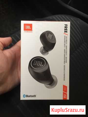 Jbl free X беспроводные наушники Набережные Челны - изображение 1