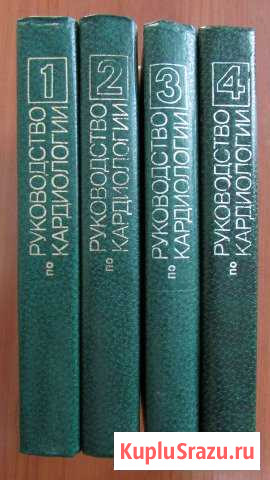 Руководство по кардиологии. Е.И. Чазов, 4 тома Усть-Кут - изображение 1