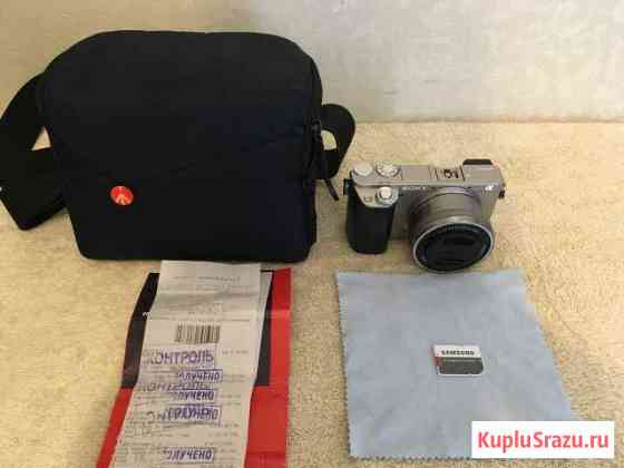 Sony a6000 Kit на гарантии 128gb SD Геленджик