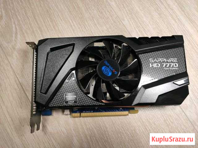Видеокарта Radeon HD 7770 1Gb Йошкар-Ола - изображение 1