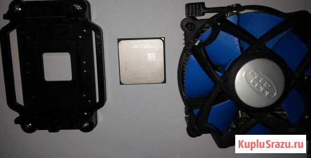 Процессор AMD Athlon X 2250 охлаждение рамка на MB Вязьма - изображение 1