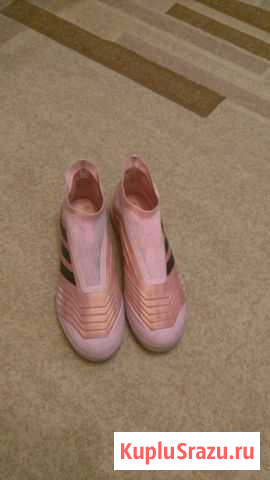 Сороконожки Adidas Predator 18+. Размер 11 uk 44,5 Волгоград - изображение 1