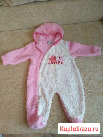 Комбинезоны тёплые на 9-18 месяцев Фрязино - изображение 1