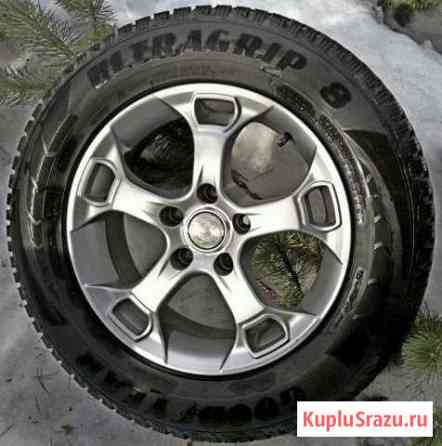 Колёса диски литьё с резиной Goodyear 215/65 R16 Мытищи