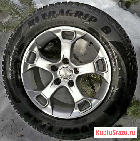 Колёса диски литьё с резиной Goodyear 215/65 R16 Мытищи - изображение 1