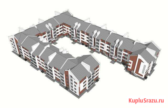 1-к квартира, 39.9 кв.м., 4/4 эт. Тамбов - изображение 1