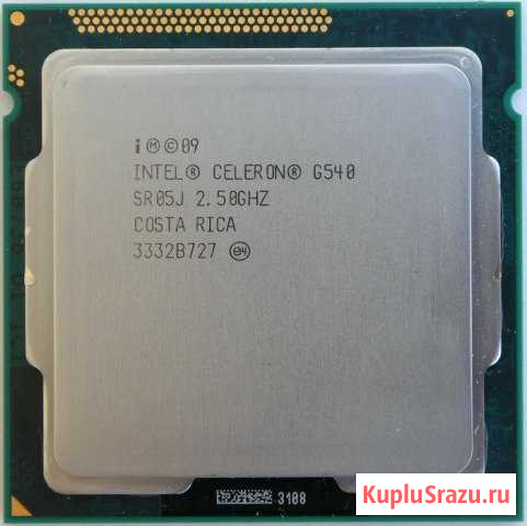 Процессор Intel Celeron G540 1155 сокет Дербент - изображение 1
