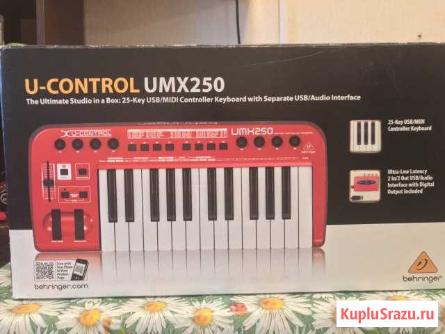 Midi клавиатура u-control umx250 Троицк - изображение 1