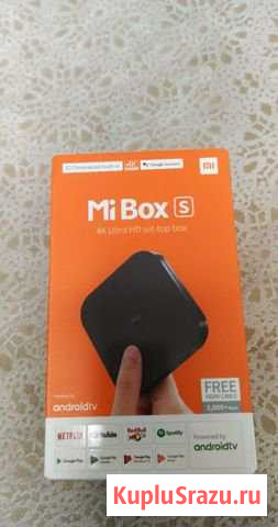 Не распечатанная приставка Xiaomi Mi Box S Люберцы - изображение 1