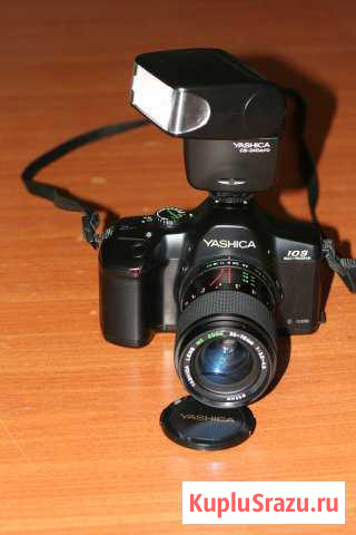 Фотоаппарат Yashica 109 MP + вспышка Yashica cs240 Нижний Новгород - изображение 1