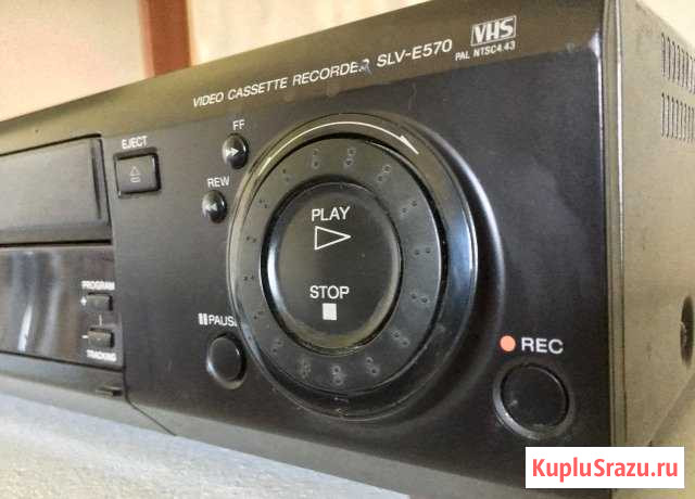 Винтажный видеомагнитофон VHS Sony для ценителей Волгореченск - изображение 1