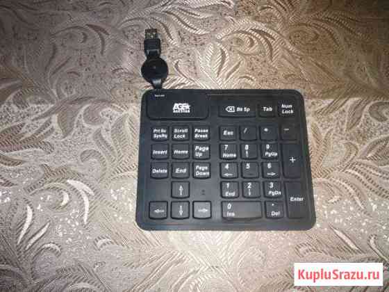 Клавиатура agestar AS-HSK910 Black USB Октябрьский