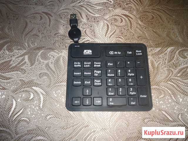 Клавиатура agestar AS-HSK910 Black USB Октябрьский - изображение 1