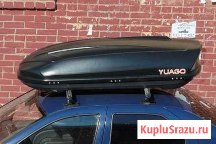Автобокс 460 л. черный мат Яго Аватар-2 186х86х46 Ноябрьск - изображение 1