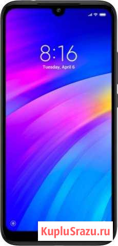 Смартфон Xiaomi Redmi 7 2GB+16Gb Black (Чёрный) Санкт-Петербург - изображение 1