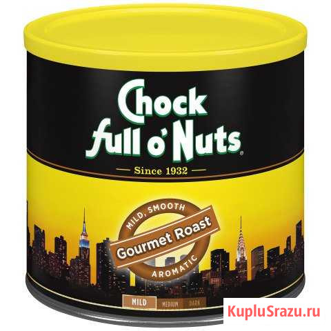 Chock full oNuts Gourmet Roast Mild Ground Coffee Белогорск - изображение 1