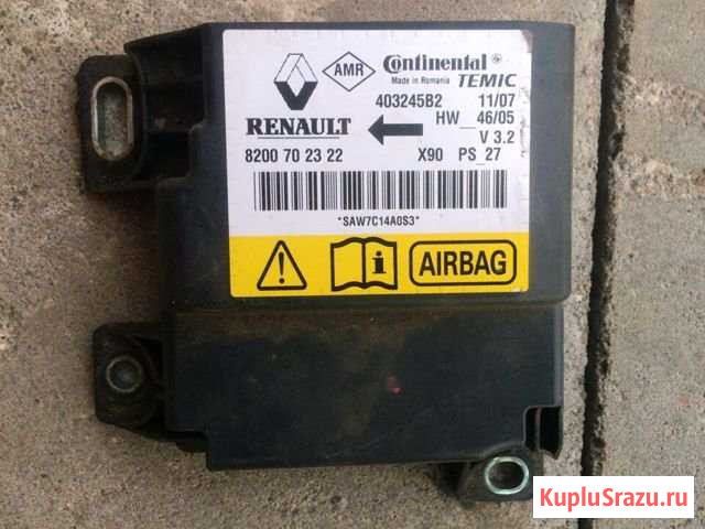 Блок airbag Renault Logan 1 Новые Лапсары - изображение 1