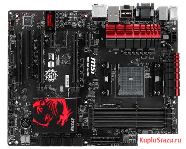 Продам связку материнская плата MSI A88X-G45 gamin Пенза - изображение 1