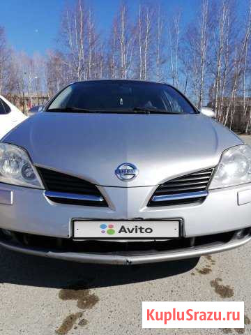 Nissan Primera 1.6 МТ, 2006, седан, битый Стрежевой - изображение 1