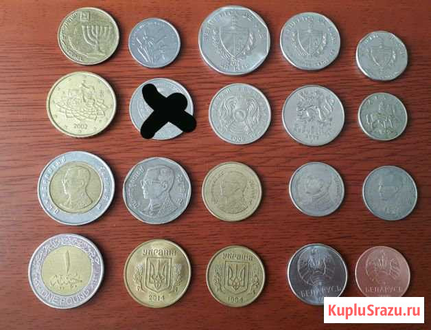 Иностранные монеты Егорьевск - изображение 1
