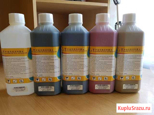 Чернила thunderjet eco solvent ink Астрахань - изображение 1