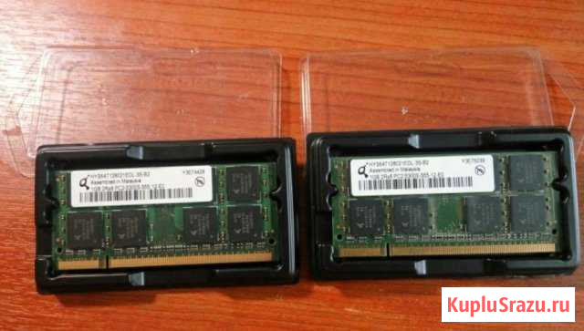 Для ноутбука DDR2 1+1Gb Череповец - изображение 1