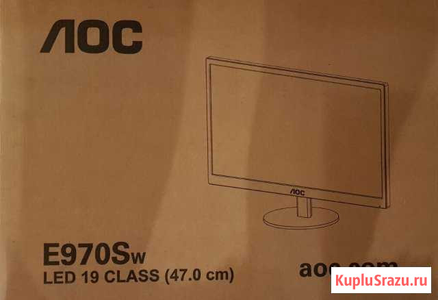 18.5 Монитор AOC e970Swn/01 (E970SWN) Иркутск - изображение 1