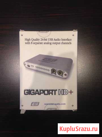 Звуковая карта ESI gigaport HD+ Новомосковск - изображение 1
