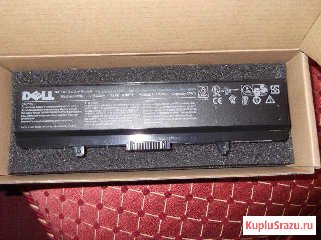 Продам новый аккумулятор к ноутбуку dell RN 873 Брянск - изображение 1
