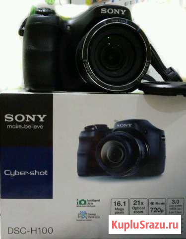 Фотоаппарат sony Cyper shot DSC-H100 Волжск - изображение 1